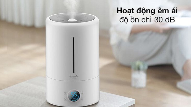 Máy hoạt động với độ ồn thấp, tránh ảnh hưởng đến sinh hoạt thường ngày