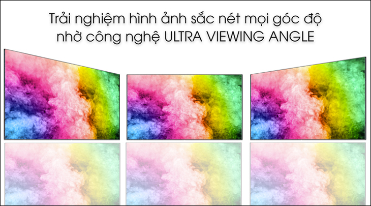 Ultra Viewing Angle được trang bị trên Smart Tivi QLED Samsung 4K 55 inch QA55Q95T
