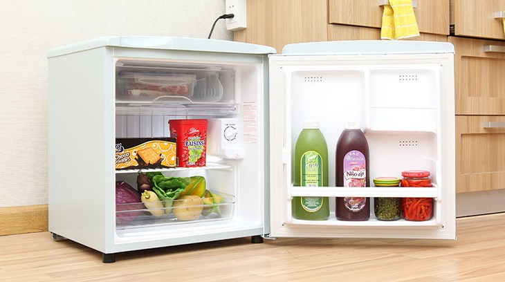 Tủ lạnh 1 ngăn có kích thước phù hợp cho những không gian nhỏ