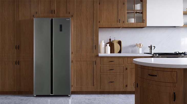 Tủ lạnh Side by Side có 2 cánh, dung tích và sức chứa lớn