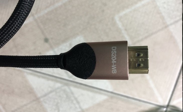 Cáp HDMI 2.0 Tròn 2.0m Xmobile DS204-WB truyền tải dữ liệu lên đến tiêu chuẩn phân giải 4K UHD