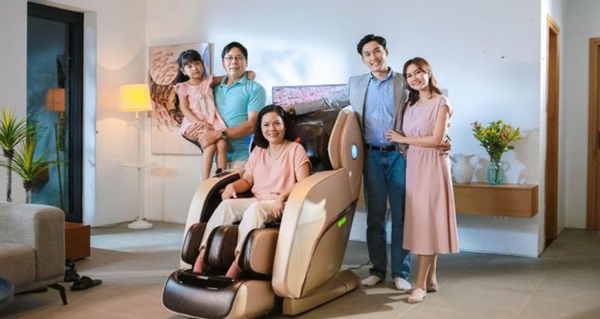 Ghế massage phù hợp với nhiều đối tượng nhờ vào tính năng Scan Body