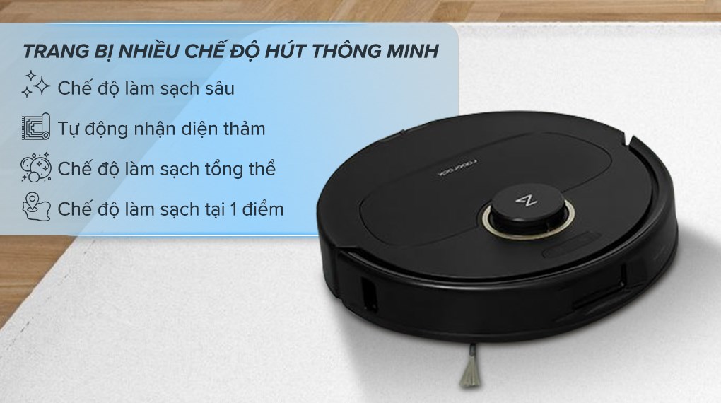 Robot hút bụi lau nhà Roborock Q Revo 5AE được tích hơp công nghệ FlexiArm giúp làm sạch hiệu quả các ngóc ngách