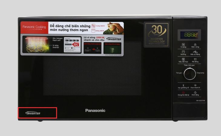 Lò vi sóng có nướng Panasonic NN-GD37HBYUE 23 lít