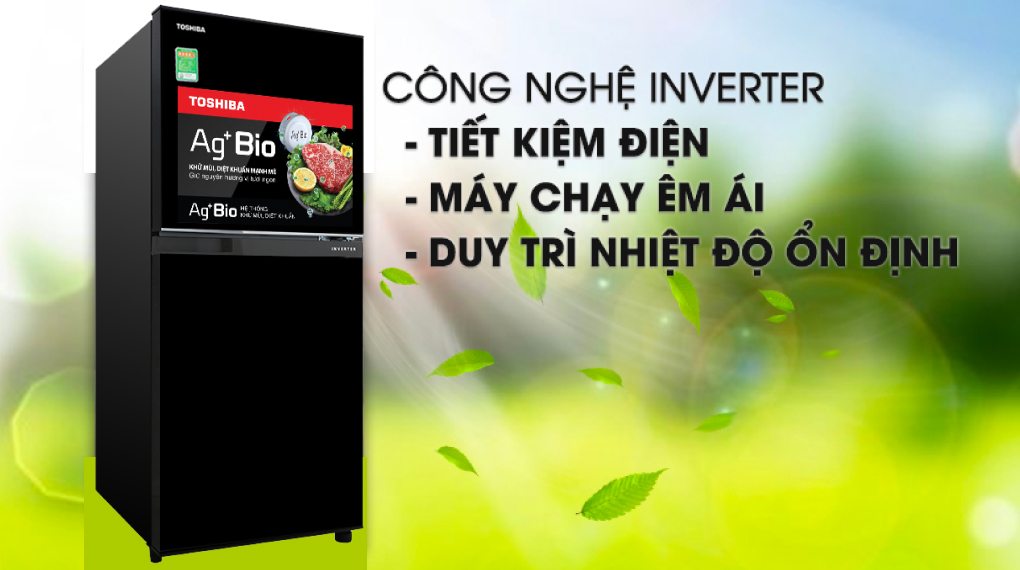 Tủ lạnh Toshiba Inverter 180 lít GR-B22VU UKG