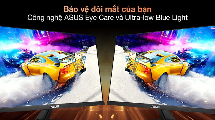Màn hình Asus VY249HE 23.8 inch Full HD/75Hz/1ms với chế độ Eye Care bảo vệ mắt