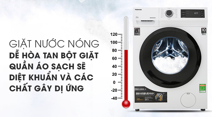 Giặt nước nóng ảnh hưởng đến chất lượng quần áo