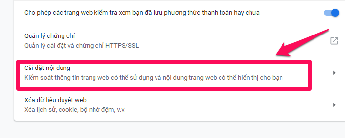 Trong mục