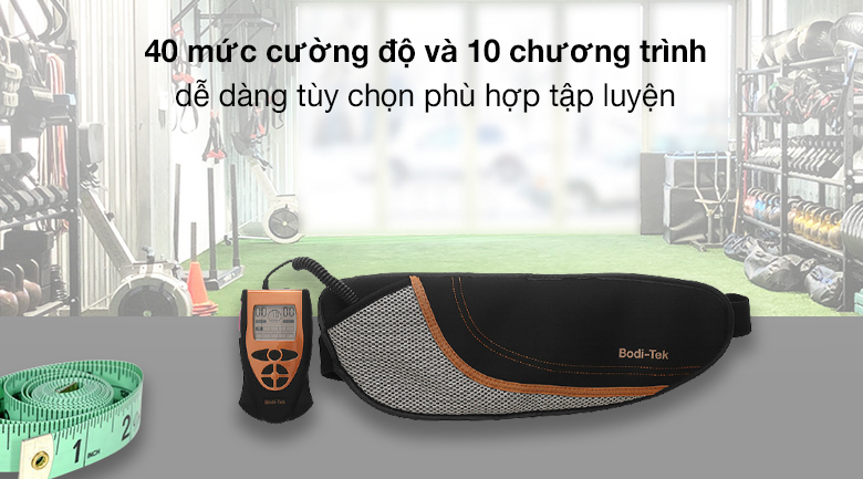 Đai massage bụng hỗ trợ giảm mỡ với nhiều cường độ và chế độ phù  hợp