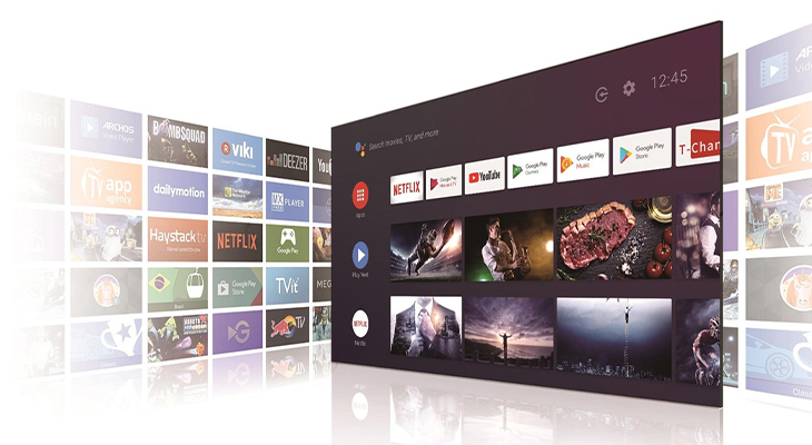 Hệ điều hành - Tivi QLED TCL 4K Q716