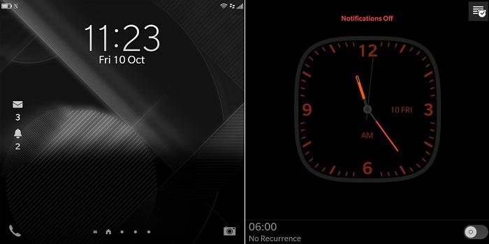 Giao diện thân thiện dễ nhìn của BlackBerry Passport