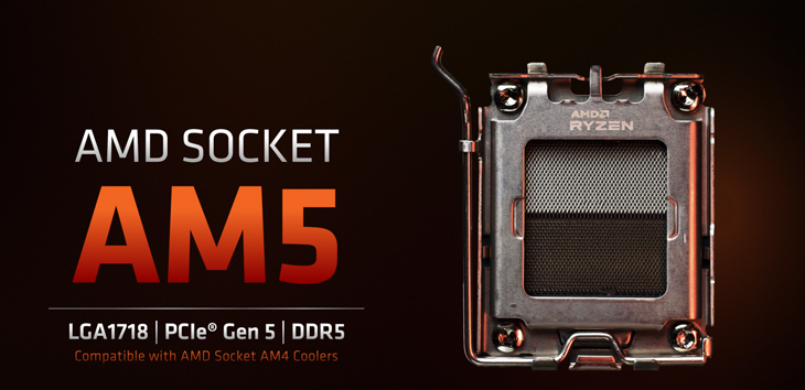 Socket AM5 sử dụng trên AMD Ryzen 7000