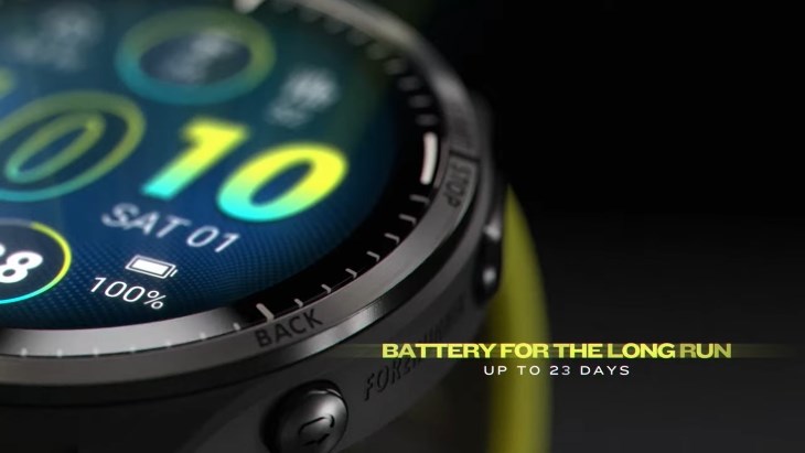 Đồng hồ Garmin mới có thời lượng sử dụng ấn tượng