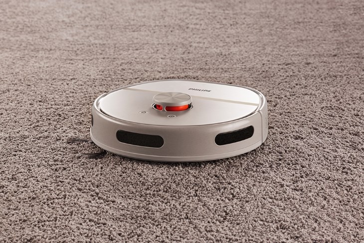 Robot hút bụi lau nhà sở hữu một thiết kế hiện đại, sang trọng và trang nhã.