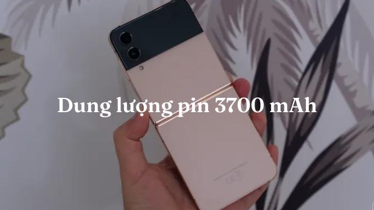Dung lượng pin ổn với thông số 3700 mAh