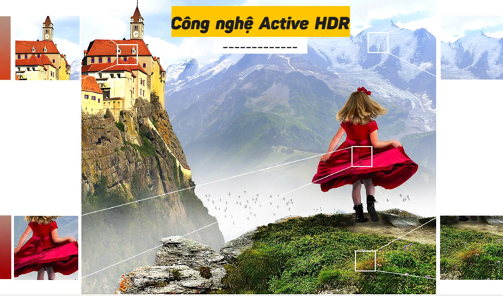 Hỗ trợ công nghệ Active HDR
