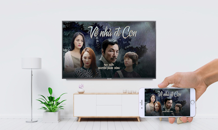 Trình chiếu màn hình điện thoại iPhone bằng AirPlay 2