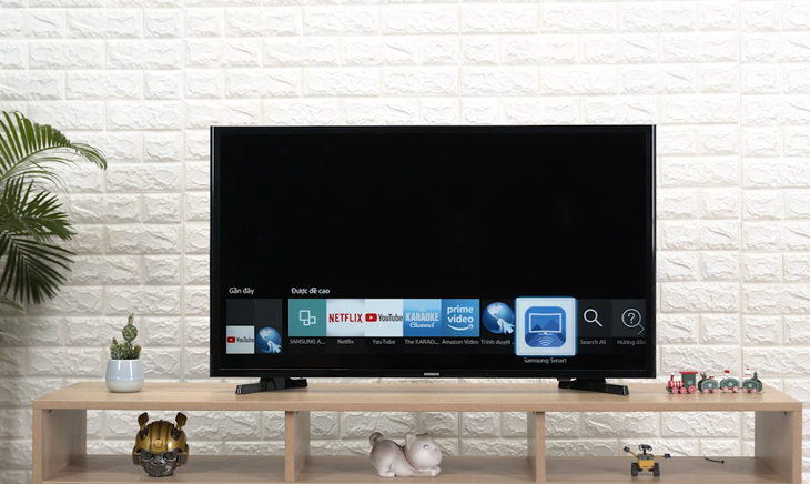 Giao diện Smart Hub đơn giản, tinh gọn