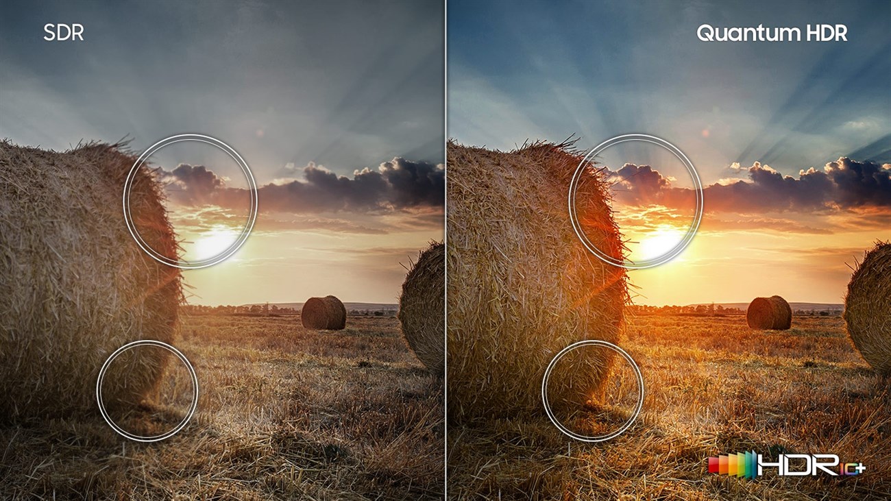 Công nghệ Quantum HDR cho độ chi tiết và độ sáng đáng kinh ngạc