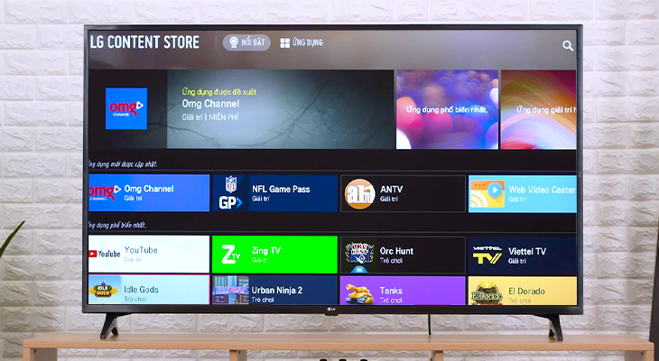 Smart Tivi LG 4K 55 inch 55UM7290PTD - LG Content Store