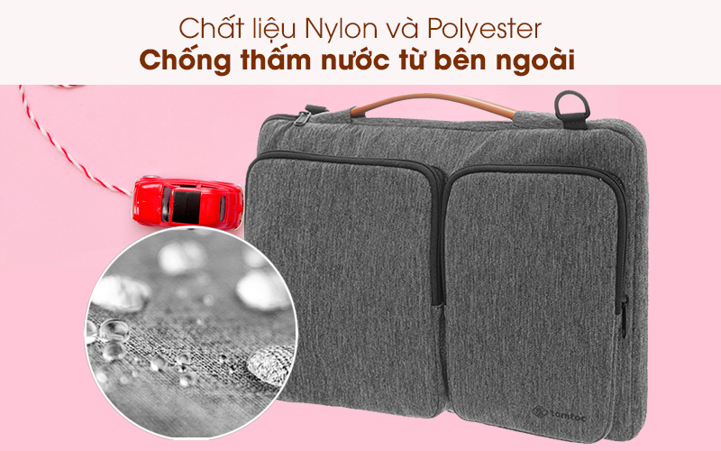 Chất liệu vải Nylon và Polyester chống thấm nước tốt