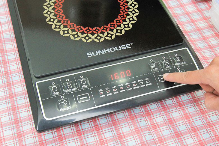 Công suất nấu cao giúp nấu ăn nhanh