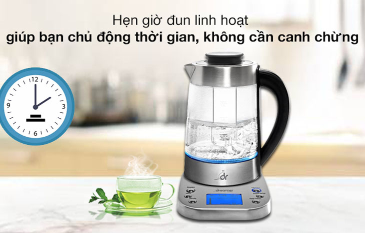 Hẹn giờ đun linh hoạt