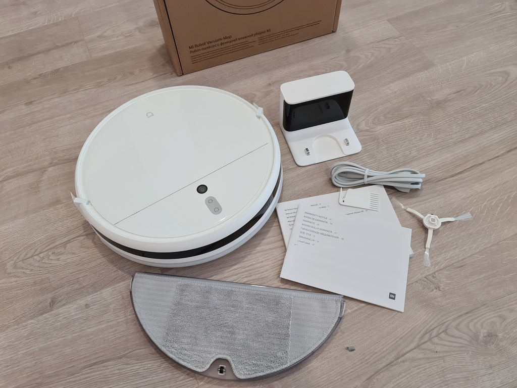 Mở hộp sản phẩm, Mi Robot Vacuum Mop