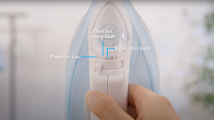 Nút gạt điều chỉnh hơi nước