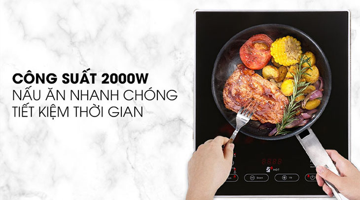 Công suất hoạt động tới 2000W