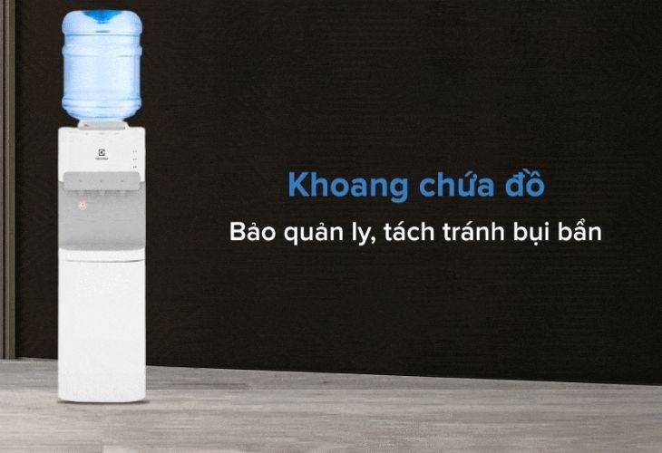 Khoang chứa ly tách giúp bạn bảo quản ly tách một cách sạch sẽ và gọn gàng