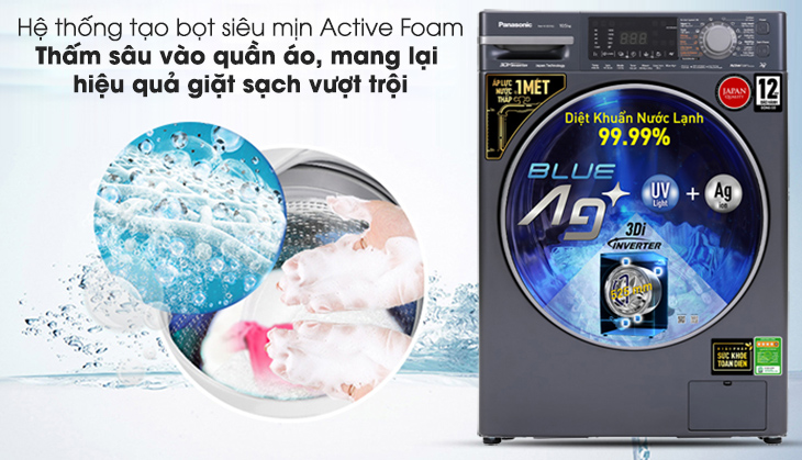 Hệ thống ActiveFoam tạo bọt siêu mịn