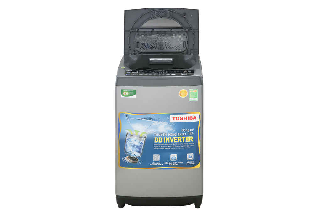 Máy giặt Toshiba Inverter 9 Kg AW-DJ1000CV SK - Máy giặt cửa trên