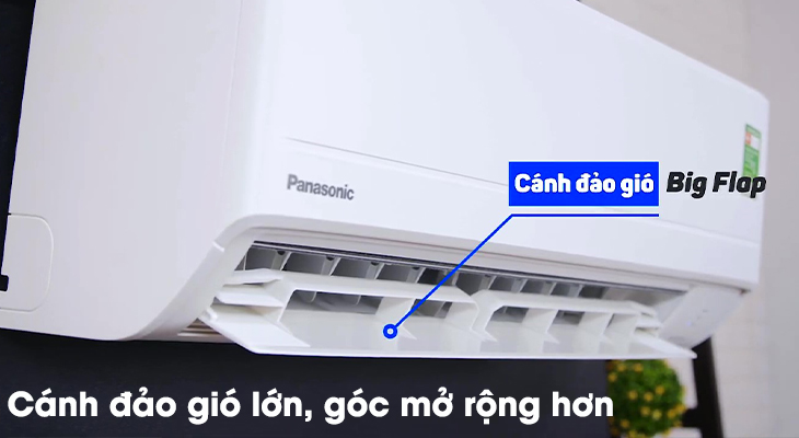 Dòng máy lạnh Panasonic CU/CS N WKH-8M - Cánh đảo gió
