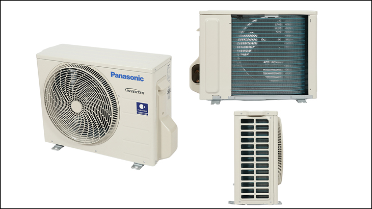 Đánh giá chi tiết máy lạnh Panasonic dòng PU-XKH Inverter tiêu chuẩn - Dàn nóng