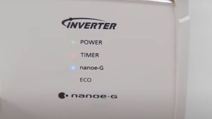 Đánh giá chi tiết máy lạnh Panasonic dòng PU-XKH Inverter tiêu chuẩn - Đèn báo dàn lạnh