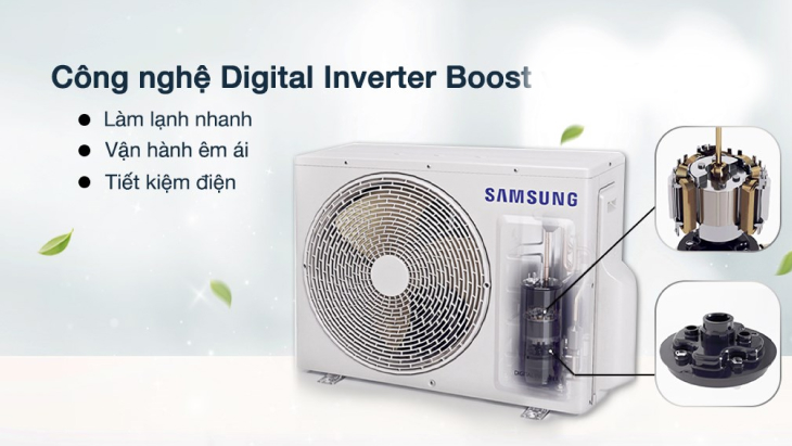 Tiết kiệm 73% với Digital Inverter Boost
