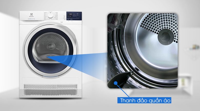 Đánh giá máy sấy Electrolux 8kg EDC804CEWA với công nghệ sấy ngưng tụ hiện đại