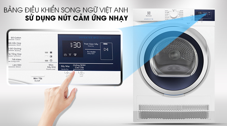 Đánh giá máy sấy với công nghệ sấy ngưng tụ của Electrolux hiệu quả như thế nào?