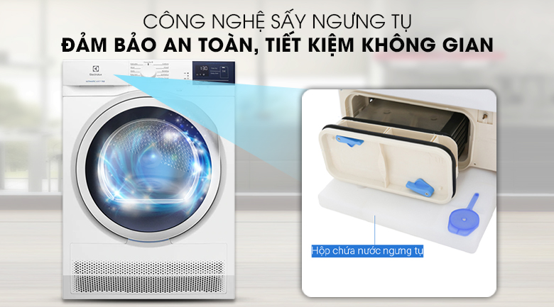 Đánh giá máy sấy với công nghệ sấy ngưng tụ của Electrolux hiệu quả như thế nào?