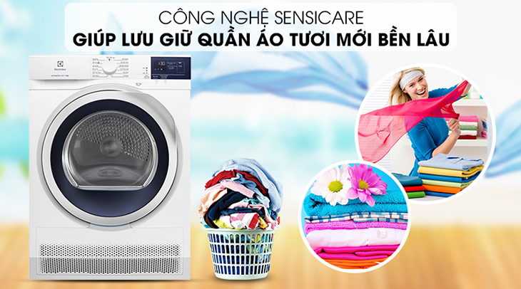 Đánh giá máy sấy với công nghệ sấy ngưng tụ của Electrolux hiệu quả như thế nào?