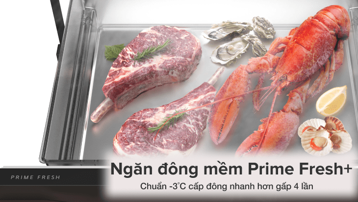 Ngăn đông mềm Prime Fresh+