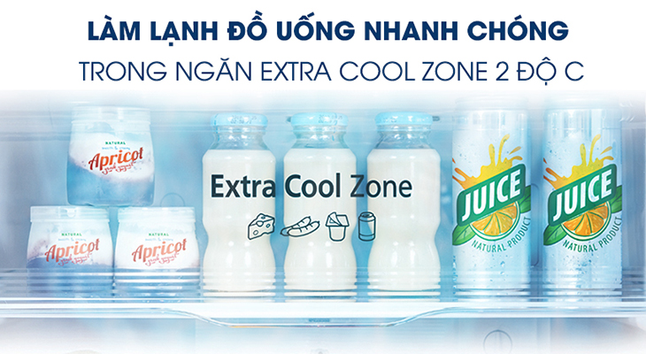 Tủ lạnh Panasonic NR-BL263PKVN - Extra Cool Zone