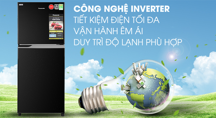 Tủ lạnh Panasonic NR-BL263PKVN - Inverter