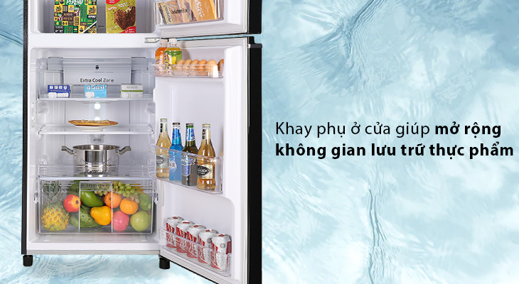 Tủ lạnh Panasonic NR-BL263PKVN - Ngăn phụ