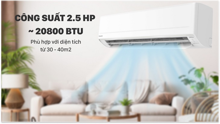 Máy lạnh Panasonic Inverter 2.5 HP CU/CS-PU24XKH-8M