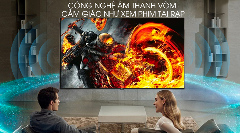 Âm thanh sống động với công nghệ Dolby MS12