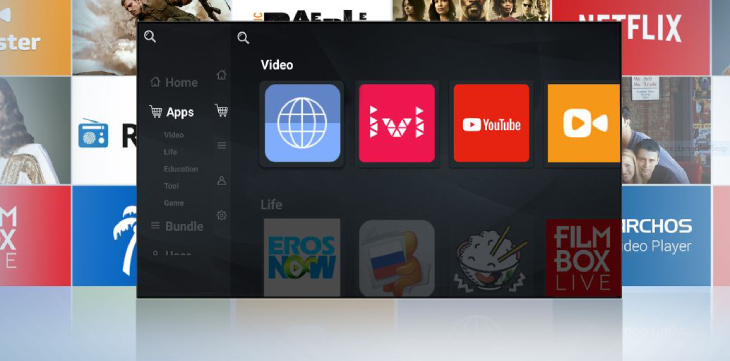 Cửa hàng TCL TV + APP với kho ứng dụng khổng lồ