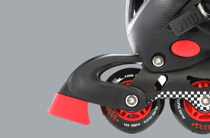 Patin AVACycle No.088 Size S sở hữu phần gôm hãm phanh nhanh nhạy, đảm bảo an toàn cho người dùng