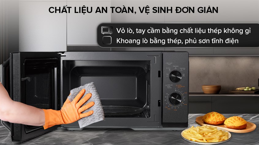 Lò vi sóng Toshiba MW3-MM25PE(BK) 25 lít